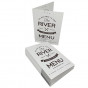 A4 Folded Restaurant Menus